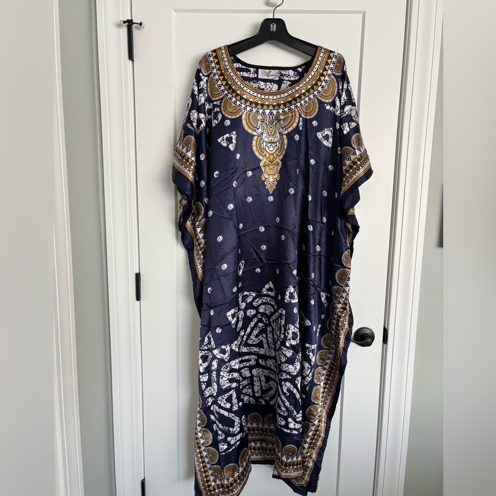 EY Signature Aztec Print Kaftan